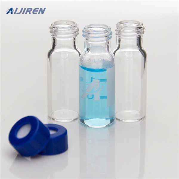 low protein binding HPLC vials PTFE/red silicone